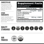 AT2A L-Methylfolate Plus Methyl B12