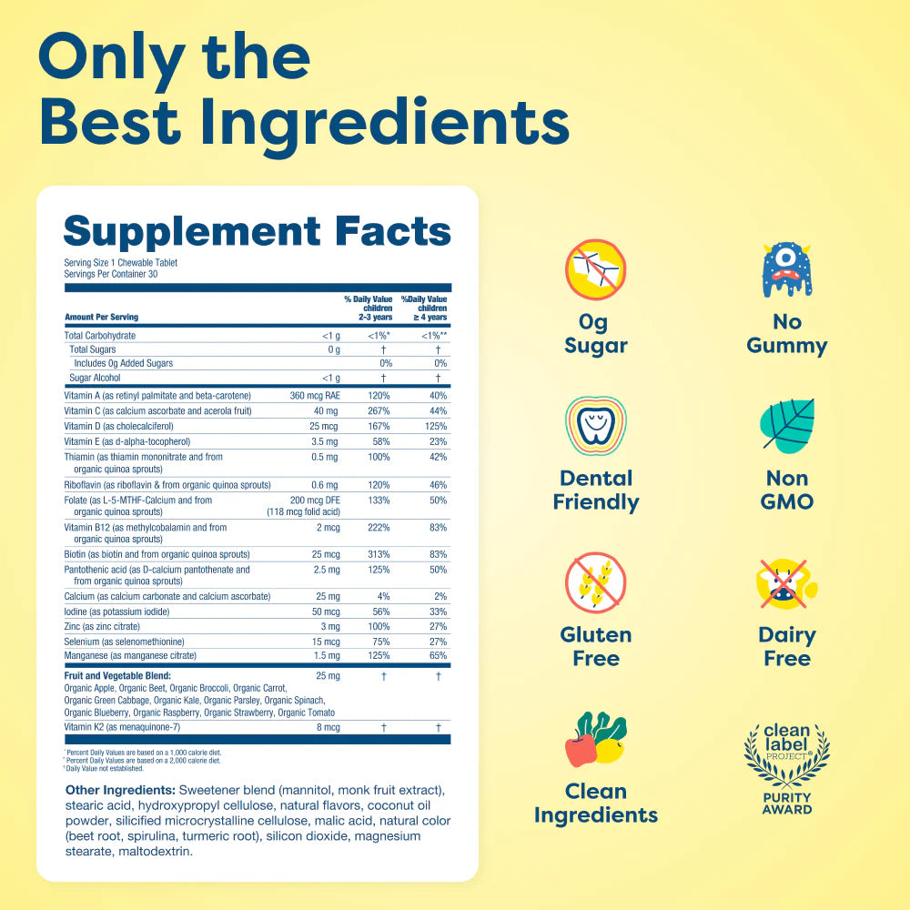 AT2A Kids Daily Multivitamin