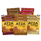 AT2A Nut Butter Energy Waffle Sampler Pack of 10